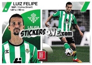 Sticker Luiz Felipe (8) - LaLiga 2023-2024
 n. 168 - Panini
