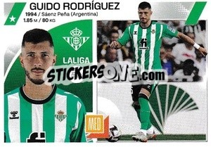 Sticker Guido Rodríguez (11) - LaLiga 2023-2024
 n. 171 - Panini