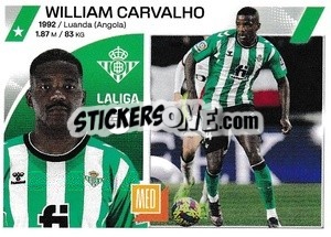 Cromo William Carvalho (12A) - LaLiga 2023-2024
 - Panini
