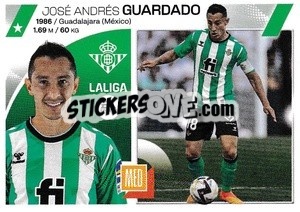 Sticker José Andrés Guardado (12B) - LaLiga 2023-2024
 - Panini