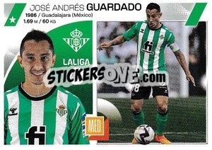 Sticker José Andrés Guardado (12B) - LaLiga 2023-2024
 n. 173 - Panini