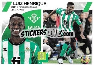 Cromo Luiz Henrique (18) - LaLiga 2023-2024
 - Panini