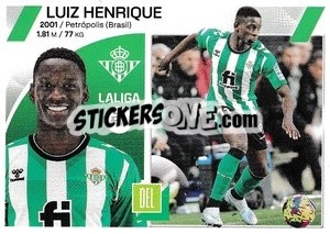 Sticker Luiz Henrique (18) - LaLiga 2023-2024
 n. 180 - Panini