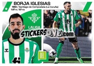 Sticker Borja Iglesias (20) - LaLiga 2023-2024
 n. 182 - Panini
