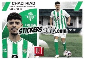 Sticker Chadi Riad (9BIS) - LaLiga 2023-2024
 n. 183 - Panini
