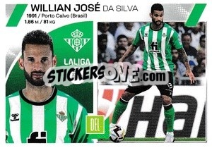Sticker Willian José (18BIS) - LaLiga 2023-2024
 n. 184 - Panini
