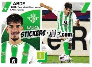 Sticker Ez Abde (14BIS) - LaLiga 2023-2024
 n. 186 - Panini