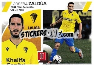 Cromo Joseba Zaldúa (5B) - LaLiga 2023-2024
 - Panini