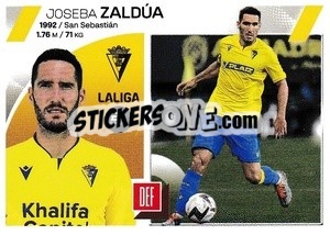Sticker Joseba Zaldúa (5B) - LaLiga 2023-2024
 n. 196 - Panini