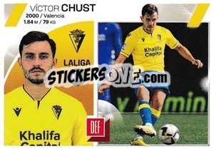 Sticker Víctor Chust (7A) - LaLiga 2023-2024
 n. 198 - Panini