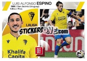 Sticker Luis Alfonso Espino (9) - LaLiga 2023-2024
 n. 201 - Panini