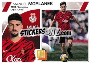 Sticker Manuel Morlanes (16) - LaLiga 2023-2024
 n. 417 - Panini