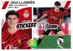 Cromo Javi Llabrés (17) - LaLiga 2023-2024
 n. 418 - Panini