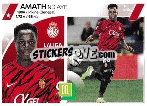 Sticker Amath Ndiaye (18) - LaLiga 2023-2024
 - Panini