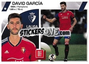 Sticker David García (7) - LaLiga 2023-2024
 - Panini