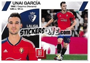 Sticker Unai García (9) - LaLiga 2023-2024
 n. 439 - Panini