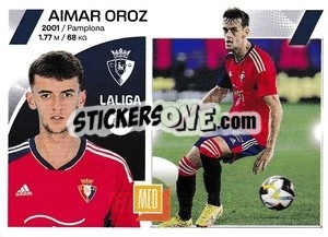 Sticker Aimar Oroz (16) - LaLiga 2023-2024
 n. 447 - Panini