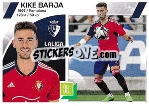 Sticker Kike Barja (18) - LaLiga 2023-2024
 n. 449 - Panini