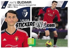 Sticker Ante Budimir (20) - LaLiga 2023-2024
 n. 451 - Panini