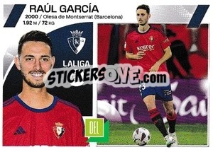 Cromo Raúl García (19BIS) - LaLiga 2023-2024
 - Panini