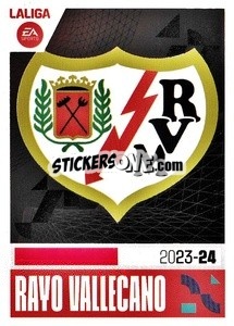 Sticker Escudo Rayo Vallecano (1) - LaLiga 2023-2024
 - Panini