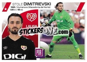 Cromo Stole Dimitrievski (3) - LaLiga 2023-2024
 - Panini