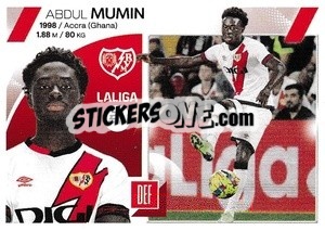 Sticker Abdul Mumin (8) - LaLiga 2023-2024
 n. 468 - Panini