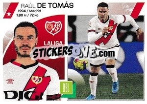 Sticker Raúl De Tomás (20) - LaLiga 2023-2024
 n. 480 - Panini