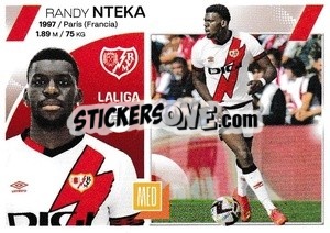 Sticker Randy Nteka (15BIS) - LaLiga 2023-2024
 n. 482 - Panini