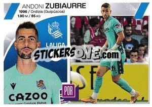 Sticker Andoni Zubiaurre (4) - LaLiga 2023-2024
 n. 494 - Panini