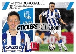 Sticker Andoni Gorosabel (5) - LaLiga 2023-2024
 n. 495 - Panini