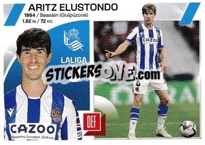 Cromo Aritz Elustondo (6) - LaLiga 2023-2024
 n. 496 - Panini