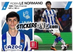 Sticker Robin Le Normand (7) - LaLiga 2023-2024
 n. 497 - Panini