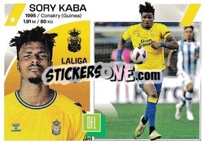 Sticker Sory Kaba (43) - UD Las Palmas - LaLiga 2023-2024
 n. 701 - Panini