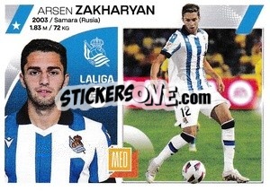 Sticker Arsen Zakharyan (44) - Real Sociedad - LaLiga 2023-2024
 - Panini