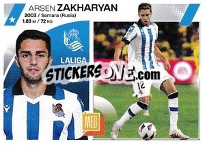 Sticker Arsen Zakharyan (44) - Real Sociedad - LaLiga 2023-2024
 n. 702 - Panini