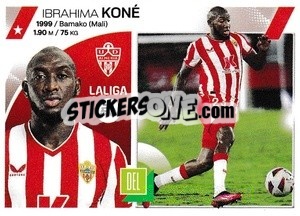 Figurina Ibrahima Koné (49) - UD Almería - LaLiga 2023-2024
 - Panini