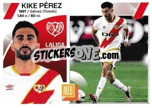 Sticker Kike Pérez (53) - Rayo Vallecano - LaLiga 2023-2024
 n. 711 - Panini