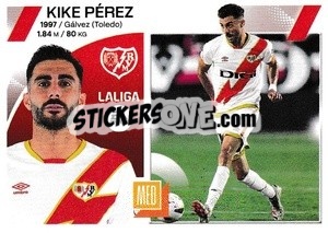 Figurina Kike Pérez (53) - Rayo Vallecano - LaLiga 2023-2024
 - Panini