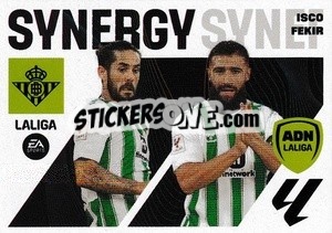 Sticker Isko / Fekir (9Bis) - LaLiga 2023-2024
 n. 743 - Panini