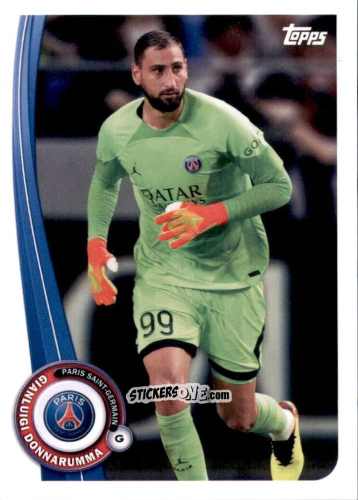Cromo Gianluigi Donnarumma - Paris-Saint Germain Fan Set 2022-2023 n. PA-1 - Topps