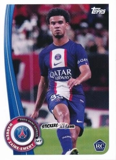Sticker Warren Zaïre-Emery - Paris-Saint Germain Fan Set 2022-2023 n. PA-9 - Topps