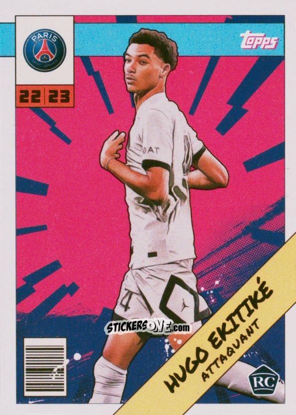 Sticker Hugo Ekitiké - Paris-Saint Germain Fan Set 2022-2023 n. PAH-4 - Topps