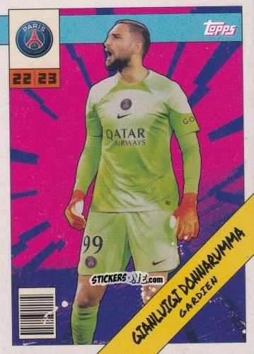 Cromo Gianluigi Donnarumma - Paris-Saint Germain Fan Set 2022-2023 n. PAH-7 - Topps