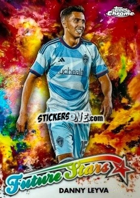 Sticker Danny Leyva - Chrome MLS 2023
 - Topps