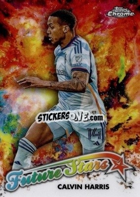 Figurina Calvin Harris - Chrome MLS 2023
 - Topps