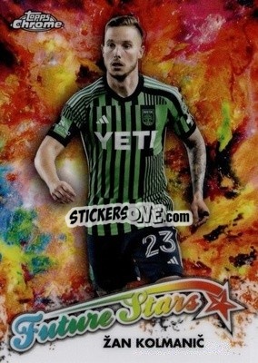 Sticker Žan Kolmanič - Chrome MLS 2023
 - Topps
