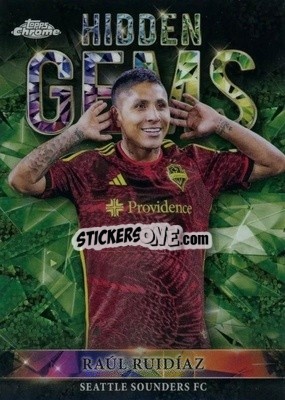 Sticker Raul Ruidiaz - Chrome MLS 2023
 - Topps