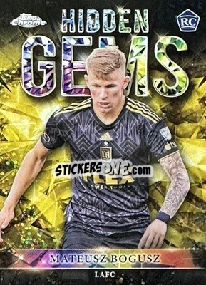 Sticker Mateusz Bogusz - Chrome MLS 2023
 - Topps