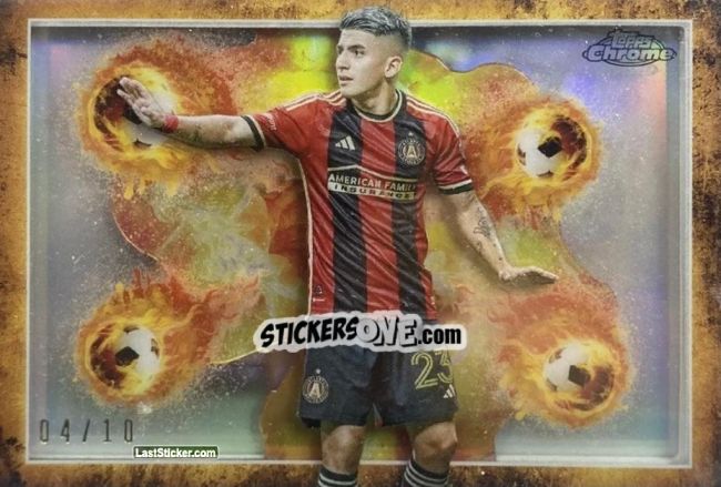 Sticker Thiago Almada - Chrome MLS 2023
 n. TCL-4 - Topps